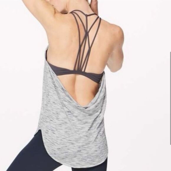 Lululemon Raise The Barre Tank Gray - Picture 1 of 10
